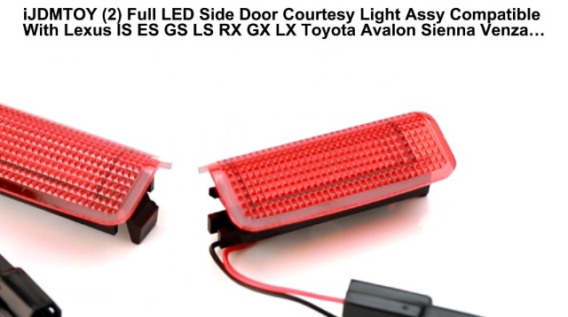 Amazon.com: iJDMTOY LED Step Door Courtesy Lights For Lexus IS/ES